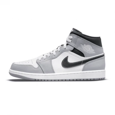 Giày Nike Air Jordan 1 Mid ‘Light Smoke Grey’ 554724-078